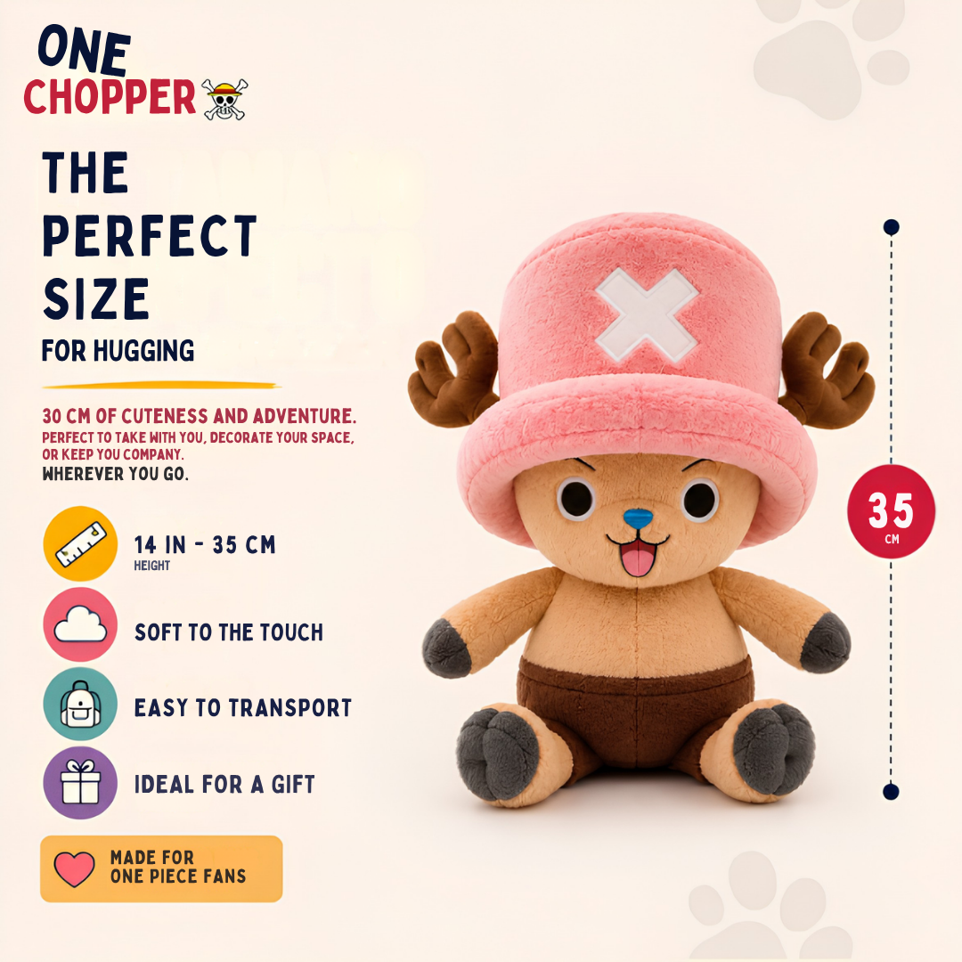 Chopper Plushie - Your Cuddle Friend